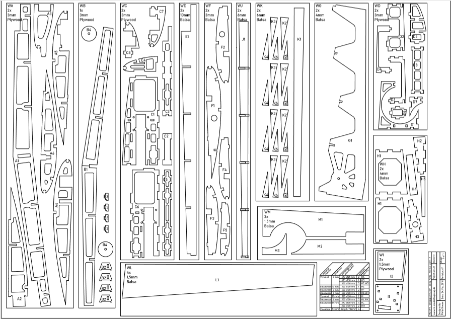 PDF Me109f XL Wing Panels